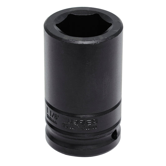 Dado de impacto largo cuadro de 3/4", 6 puntas, en pulgadas, 1-1/8" Urrea