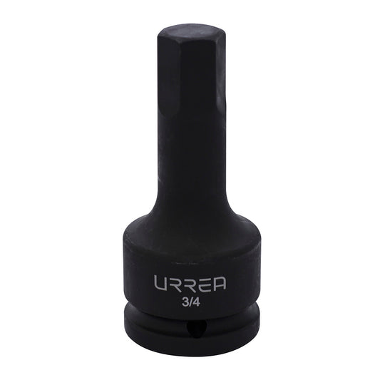 Dado de impacto con punta hexagonal cuadro de 3/4", en pulgadas, 3/4" Urrea