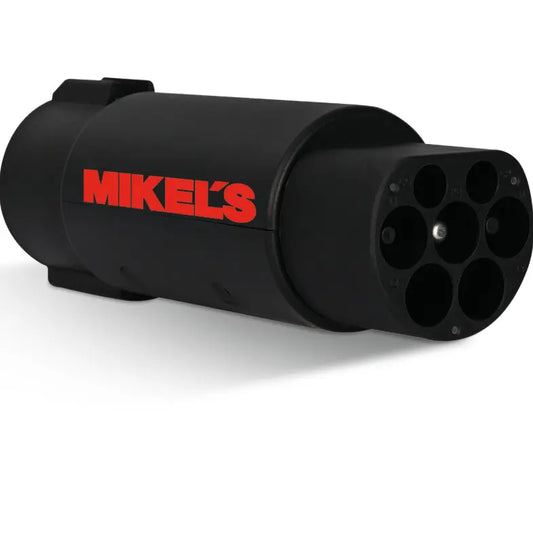 Adaptador para vehículo eléctrico EV (tipo 1 a G/BT) Modelo: ACBE-2 Marca MIKELS