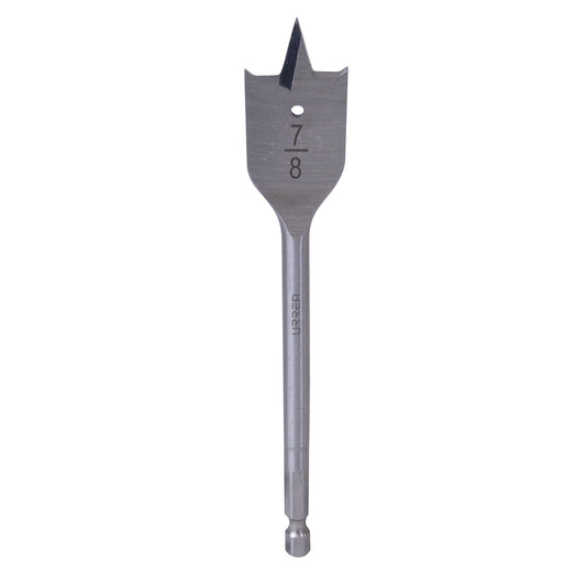 Broca para madera de acero al carbono tipo manita 7/16" zanco de 1/4" Urrea