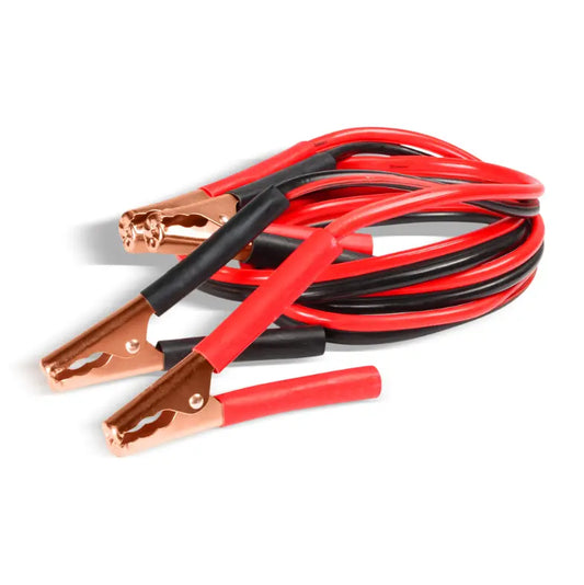Cables pasa corriente, 2.4 mts, 180 amp, calibre 10 Modelo: C-240-10T Marca TAMER