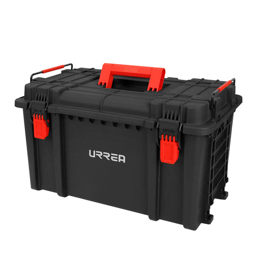 Caja modular plÃ¡stica color negro 22" x 13" x 13" Urrea