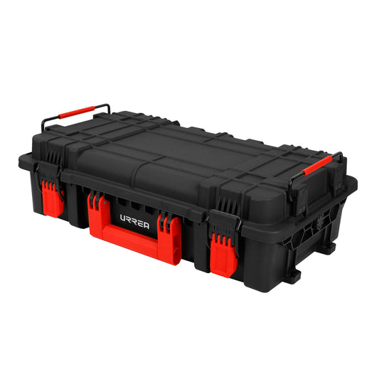 Caja modular plÃ¡stica color negro 22" x 13-1/2" x 6-1/2" Urrea