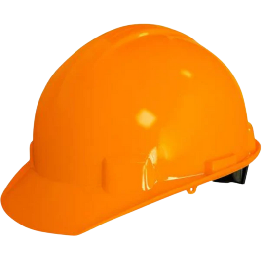 5742-Casco Anaranjado Tipo Cachucha Suspension Textil 4 Puntos Kit ECO-2002ANK Jyrsa
