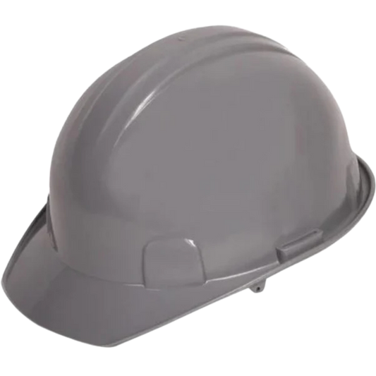 5753-Casco Gris Tipo Cachucha Suspension Textil 4 Puntos Kit ECO-2002GK Jyrsa