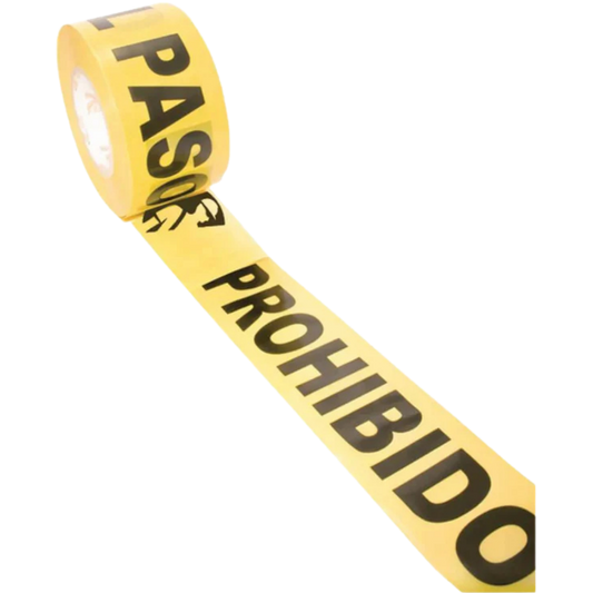 5592-Cinta Amarilla Leyenda Prohibido El Paso SR-1194 Jyrsa