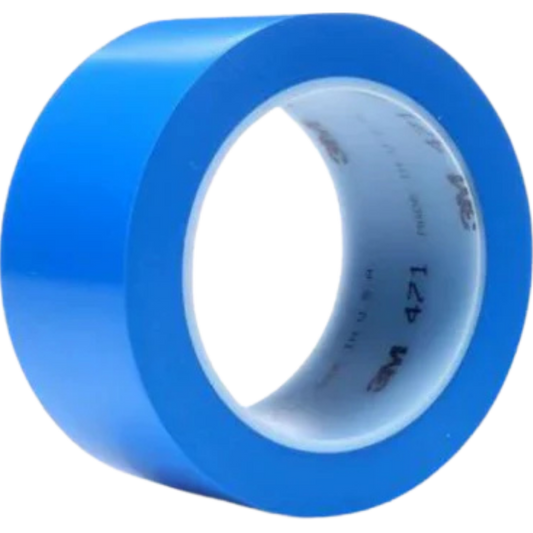 1290-Cinta Marcaje De Area Azul 6.35 X 33 Mm 471 70006100518 3M