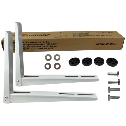 Base De Pared De Metal Para Condensadora De 1 Y 1.5 Ton BASE 1 DIL Catalogo