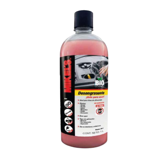 Desengrasante biodegradable 1 lt Modelo: DM-1 Marca MIKELS