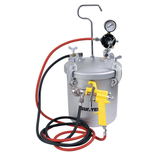 Equipo industrial para pintar, capacidad 10 Lt, 72 PSI Surtek
