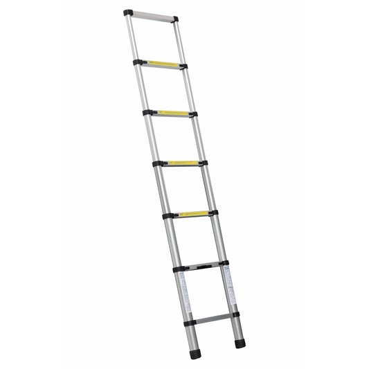 Escalera telescopica de aluminio con 7 peldaños Surtek