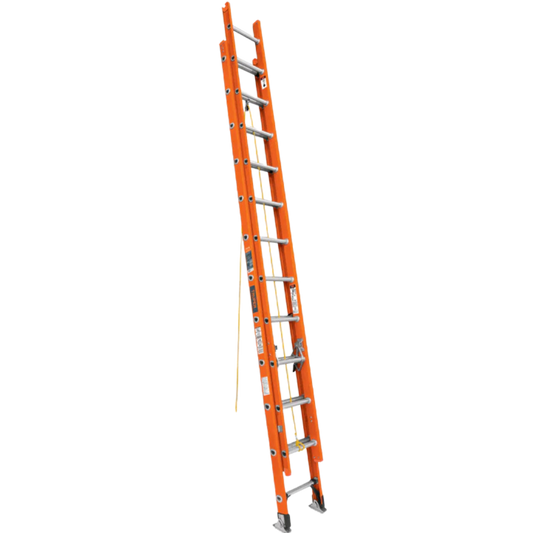 Escalera De Extensión Tipo Ii 24 Peldaños Fibra De Vidrio 16757 Truper