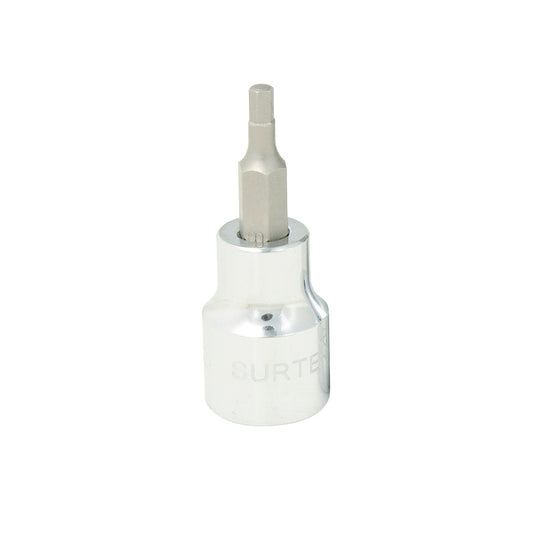 Dado con punta hexagonal cuadro de 3/8", en pulgadas, 1/4 Surtek