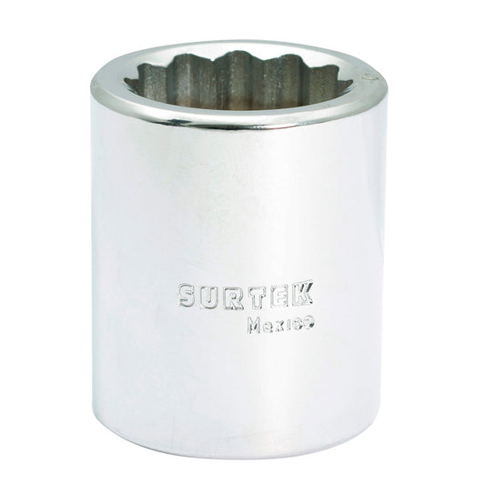 Dado cuadro de 3/4", 12 puntas, en pulgadas, 7/8" Surtek