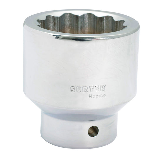 Dado cuadro de 3/4", 12 puntas, en pulgadas, 2" Surtek