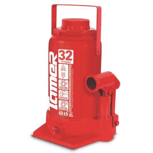 Gato hidráulico de botella (32 ton) Modelo: GT-32 Marca TAMER