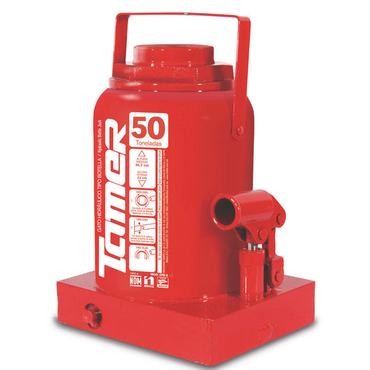 Gato hidráulico de botella (50 ton) Modelo: GT-50 Marca TAMER