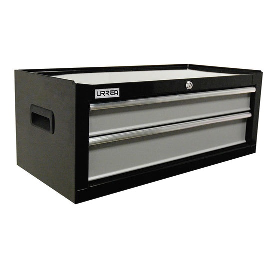 Gabinete intermedio 2 gavetas color negro serie H 27" Urrea