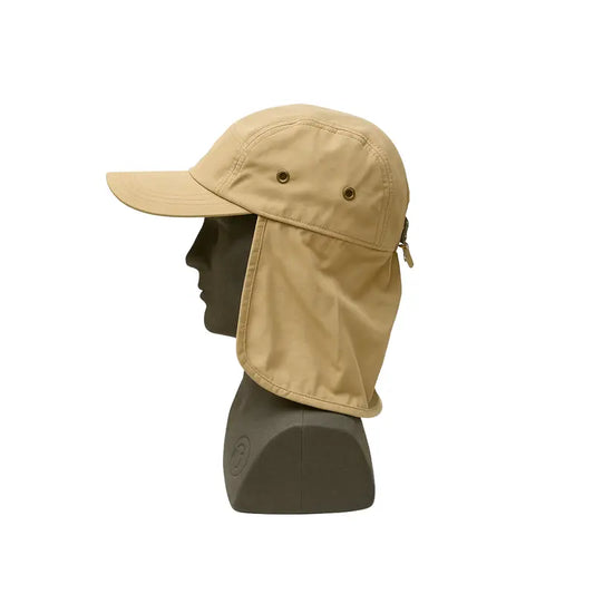 4757-Gorra Con Solapa Para Senderismo Color Beige 013364 Home