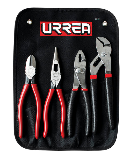 Juego combinado de pinzas, 4 piezas Urrea