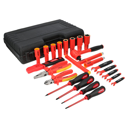 Juego combinado de herramientas para electricista 1000V métrico, 23 piezas Urrea