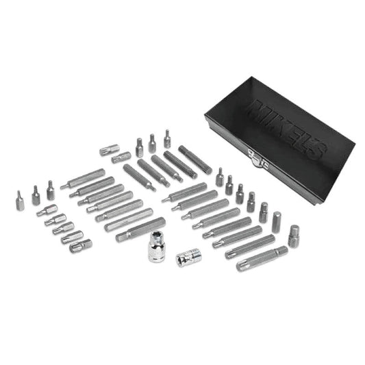 Kit juego de puntas 75 y 30 mm (42 pzas) Modelo: JEPTS-42 Marca MIKELS