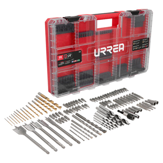 Juego de puntas de destornillador y brocas , 99 piezas Urrea