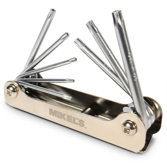 Juego de llaves TORX®, tipo navaja (8 pzas) Modelo: JTN-8 Marca MIKELS