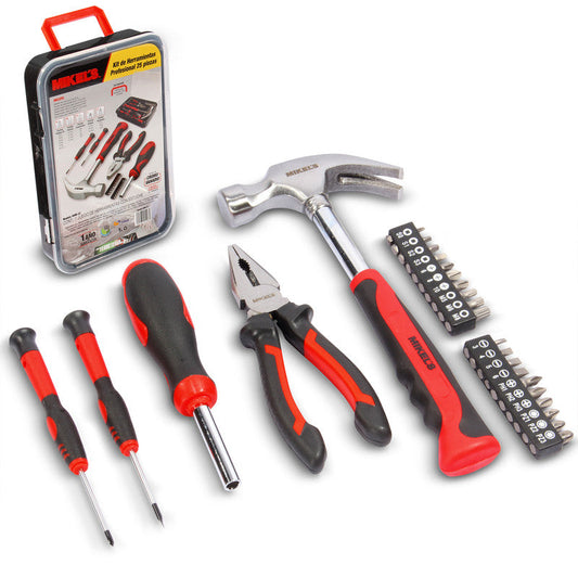 Kit de herramientas profesional (25 pzas) Modelo: KHM-22 Marca MIKELS