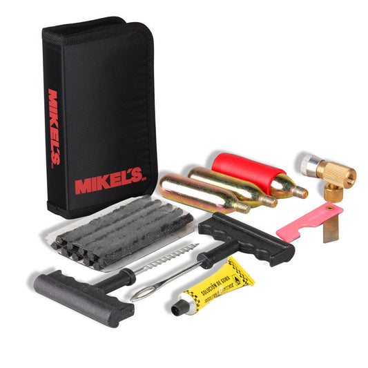 Kit de reparación para llantas de moto Modelo: KMR Marca MIKELS