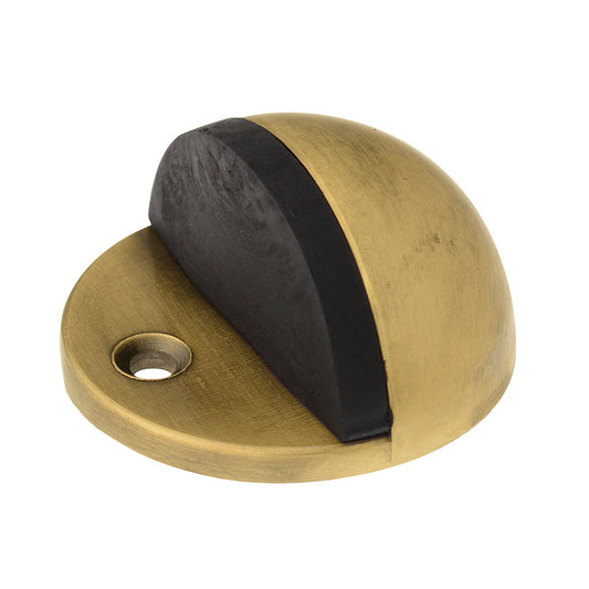 Tope Tipo Catarina Para Puerta Latón Antiguo Lock DS