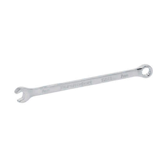 3390-Llave Combinada Extralarga 7 Mm X 135 Mm De Largo Expert 15611 Truper