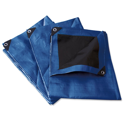 Lona de polietileno reforzada color azul, 2 x 3 m Surtek
