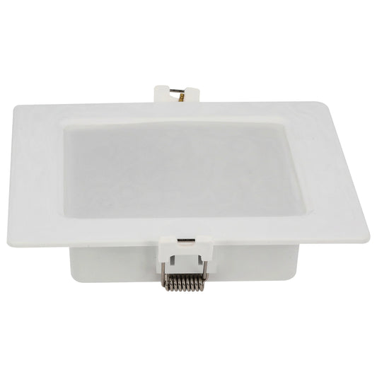 Luminario de LED empotrable cuadrado 6 W, luz de día Surtek