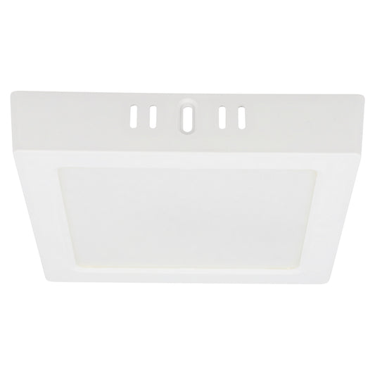 Luminario de LED de sobreponer cuadrado 12 W, luz de día Surtek