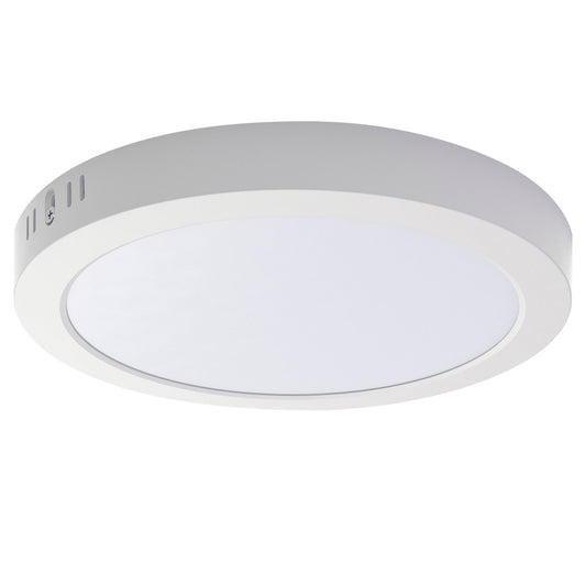 Luminario de LED de sobreponer redondo 12 W, luz de día Surtek