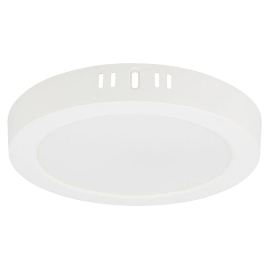 Luminario de LED de sobreponer redondo 18 W, luz de día Surtek