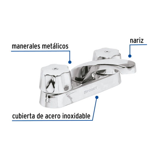 Mezcladora lavabo, manerales hexagonal, Basic (S)(1)