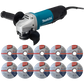 2632-Mini Esmeriladora 4-1/2" 11000 840 W Switch Abajo De Paleta 9557HPG Makita