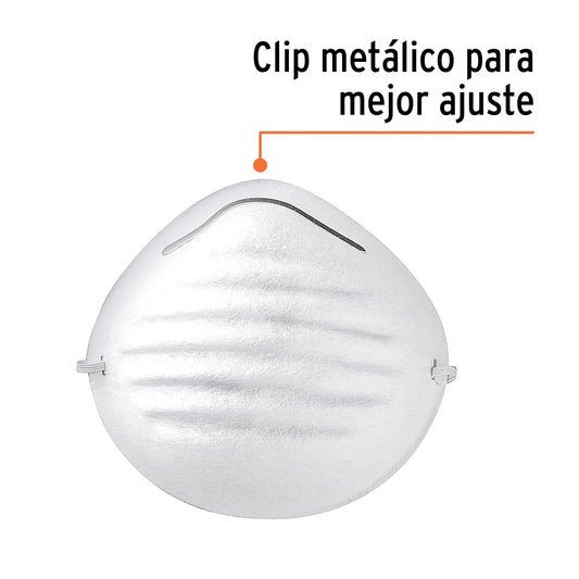 MASCARILLA ECONOMICA P/POLVO (N)(50)