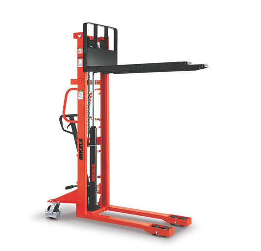 Montacargas hidráulico manual, 3 mts elevación, (1 ton) Modelo: MH-1030 Marca MIKELS