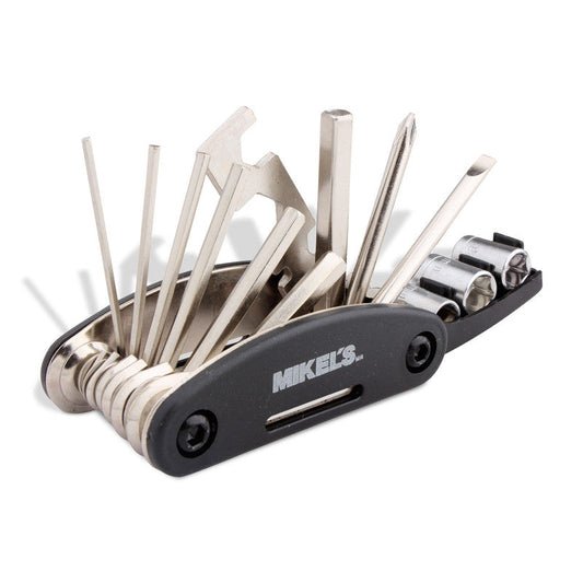 Kit multiherramienta para ciclista (15 en 1) Modelo: MHC-151 Marca MIKELS