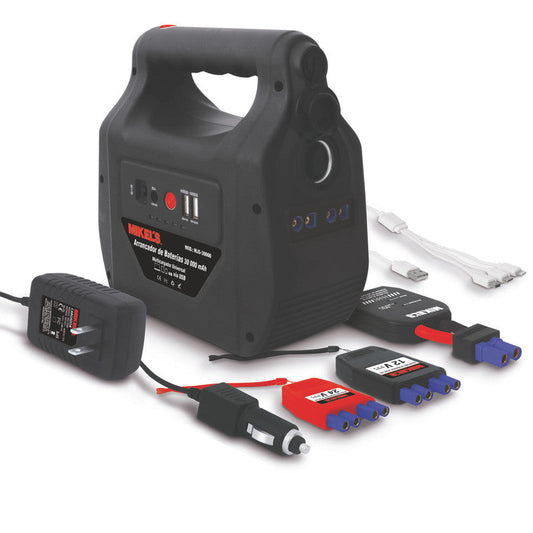 Arrancador de baterías jumper (30,000 mAh) Modelo: MJS-30000 Marca MIKELS