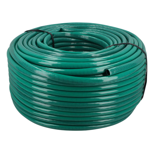 Manguera para jardín tramada con conector plástico 1/2", 100 m Foy