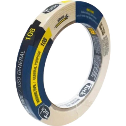 1324-Masking Tape 108 12 Mm X 50 Mts 100800 Tuk