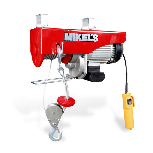 Polipasto eléctrico (1 ton, cable 12 mts) Modelo: PE-1000 Marca MIKELS