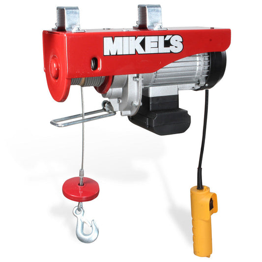 Polipasto eléctrico (600 kg, cable 12 mts) Modelo: PE-600 Marca MIKELS