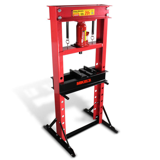 Prensa hidráulica con gato hidráulico (20 ton) Modelo: PH-20 Marca MIKELS