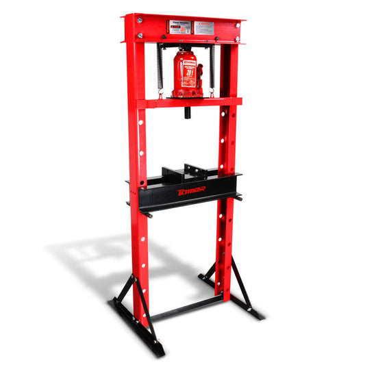 Prensa hidráulica con gato hidráulico (20 ton) Modelo: PHT-20 Marca TAMER