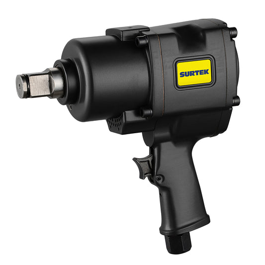 Pistola De Impacto Neumática Cuadro De 3/4" 1180 Ft-Lb Sistema Twin Hammer Surtek DS